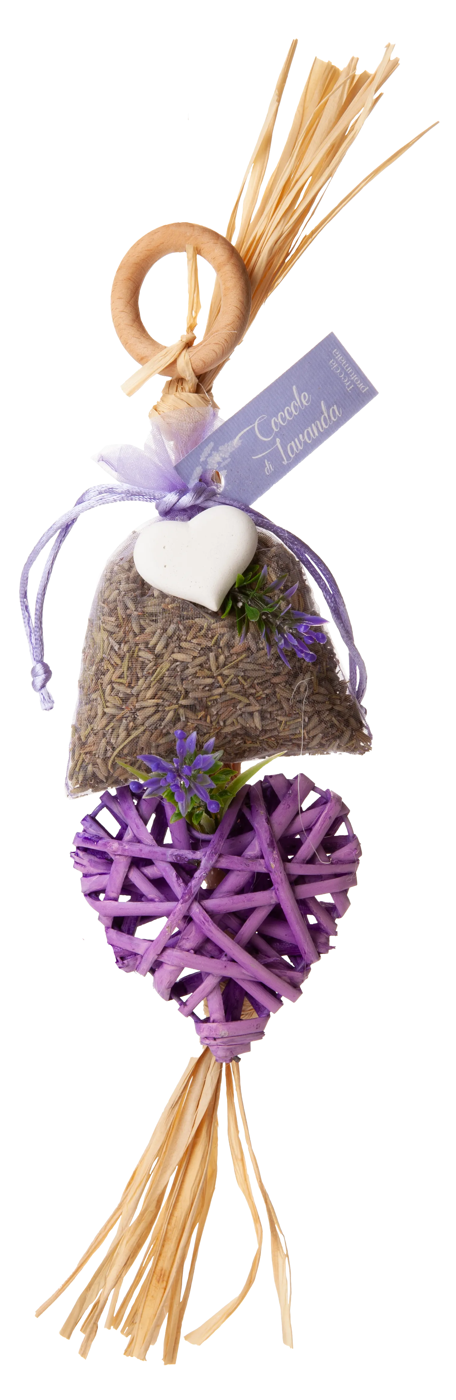 Treccia decorativa Lavanda