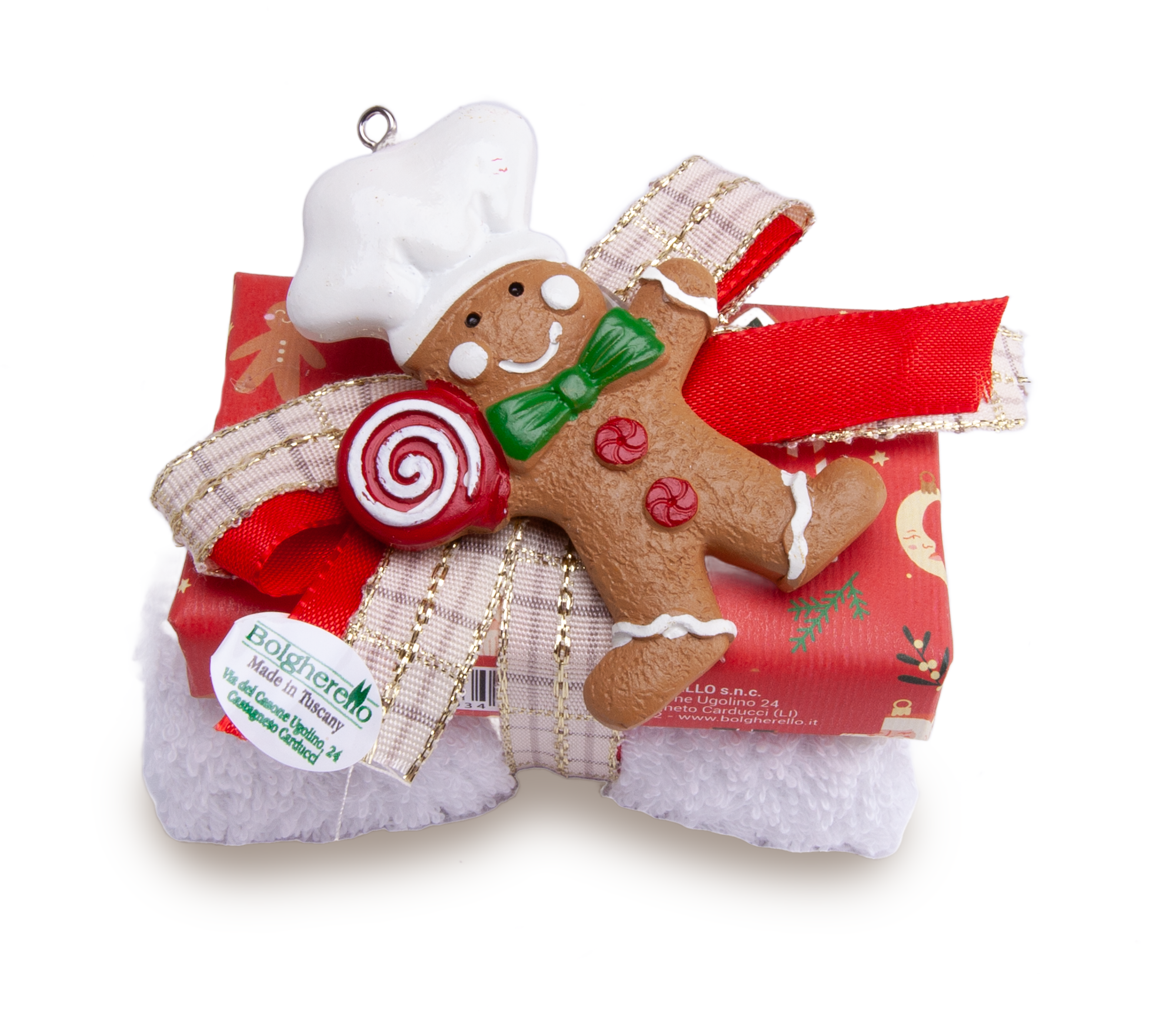 Lavette natalizia Bambino marzapane