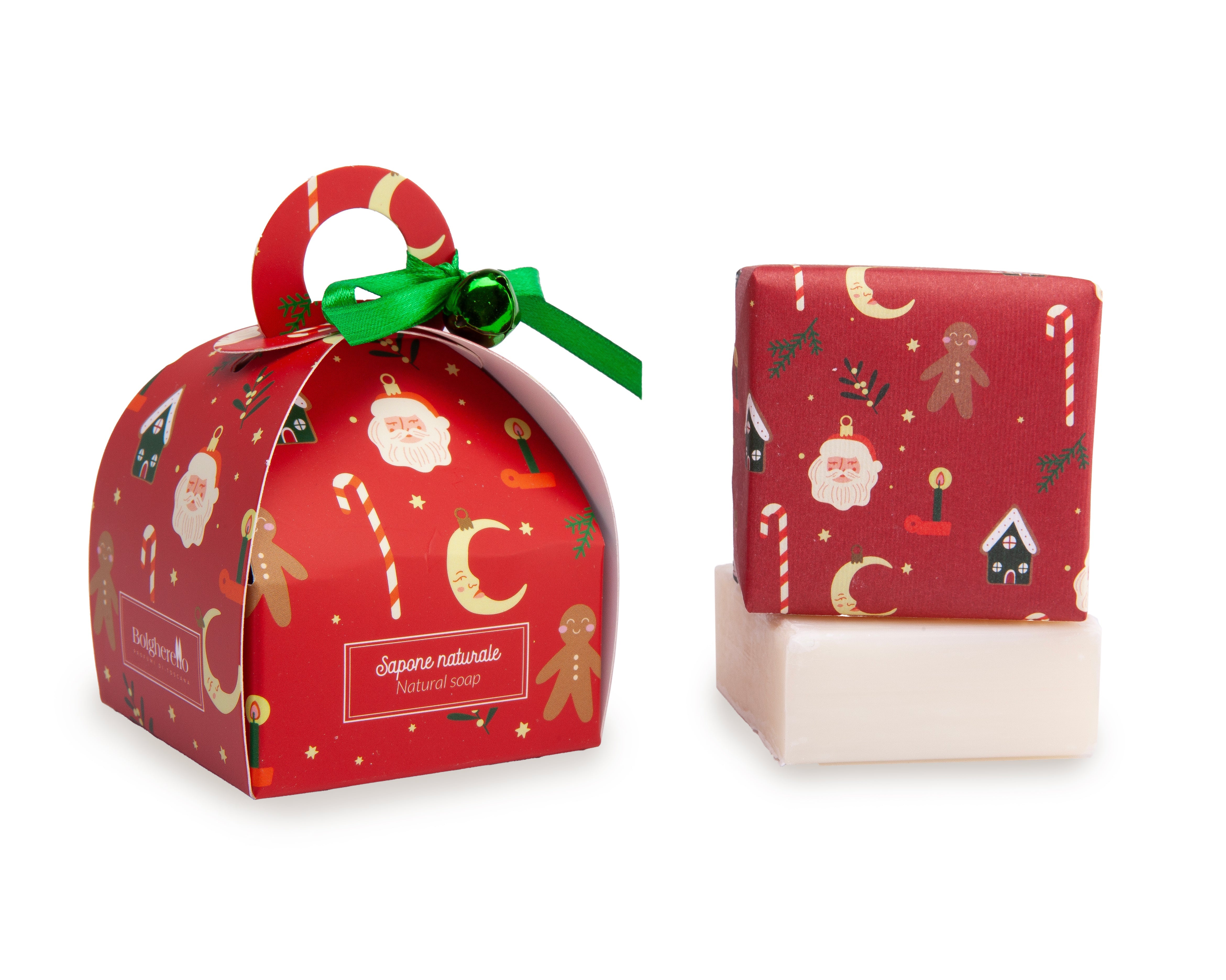 GIFT BOX WITH ORANGE AND GINGER NATURAL SOAP