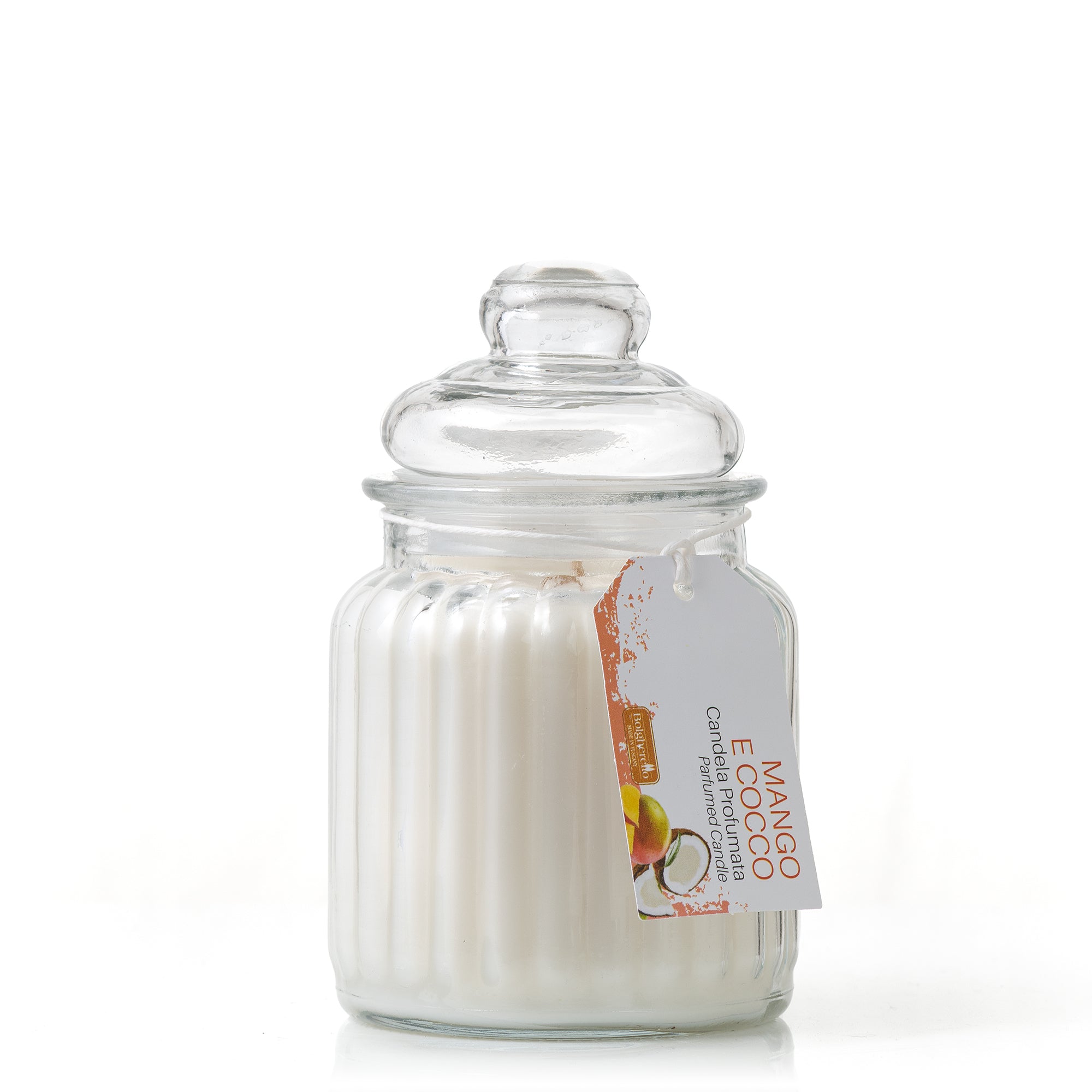 Mango and Coconut Scented Candle