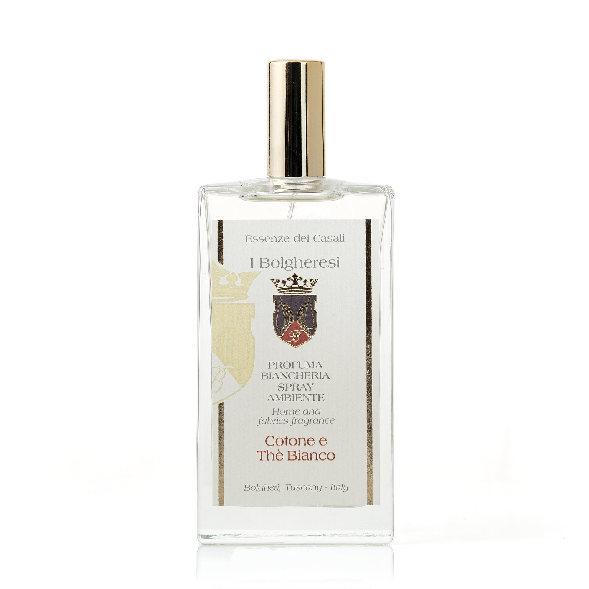 Profuma biancheria spray ambiente Cotone e tè bianco