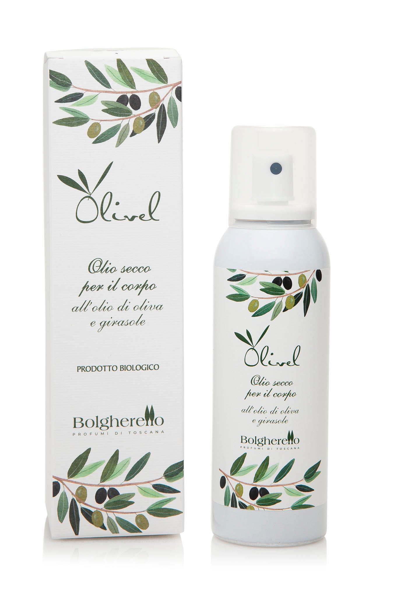 Dry body oil