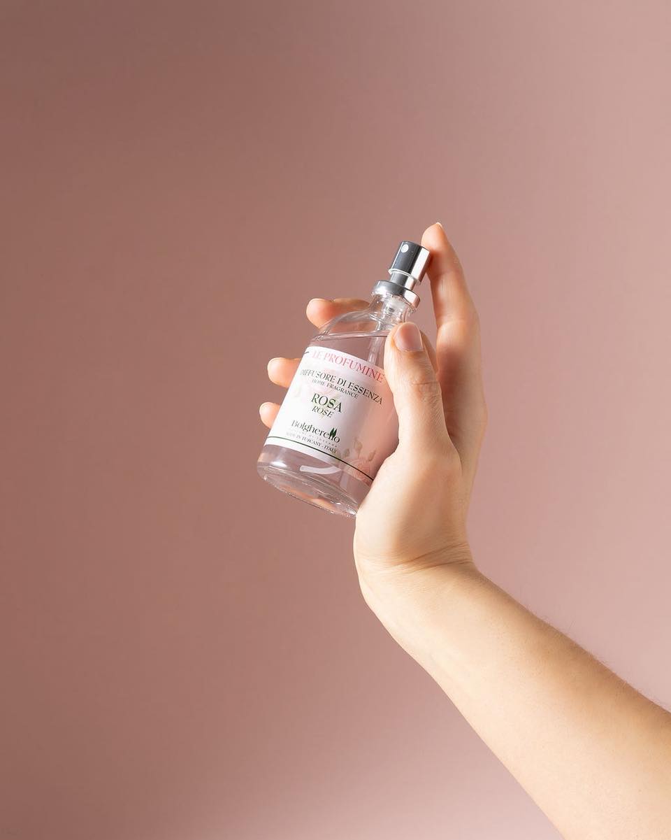 Diffusore di Essenza "Rosa" della linea "Le Profumine" di Bolgherello
