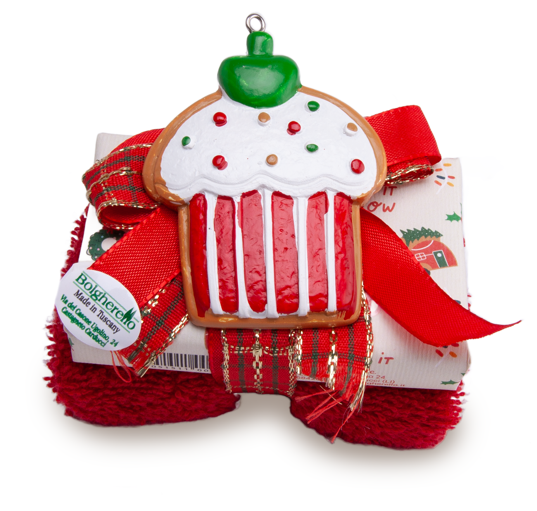 Lavette natalizia Muffin