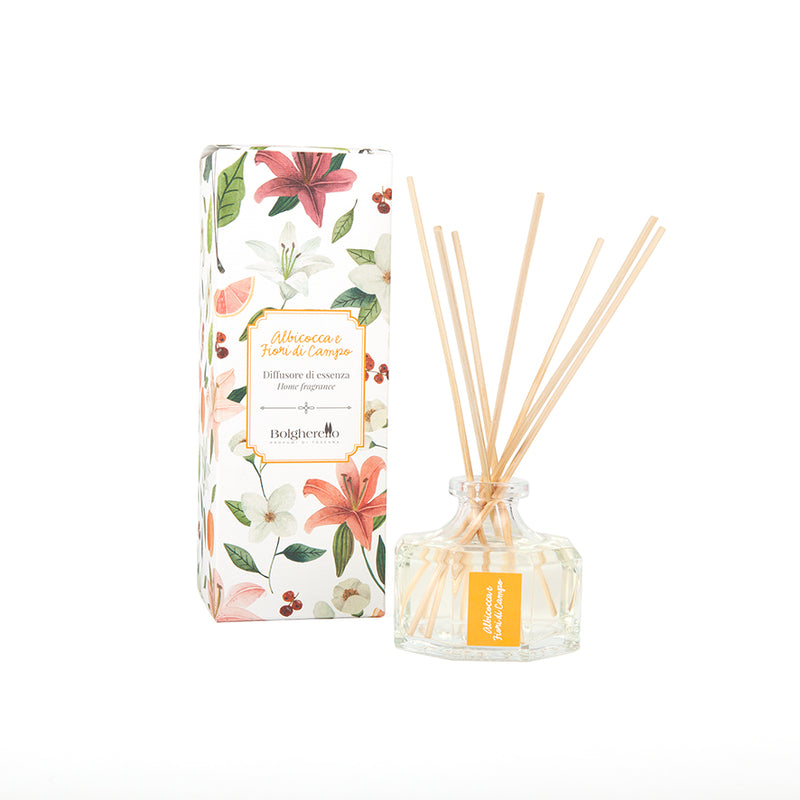 Apricot and field flowers home fragrance