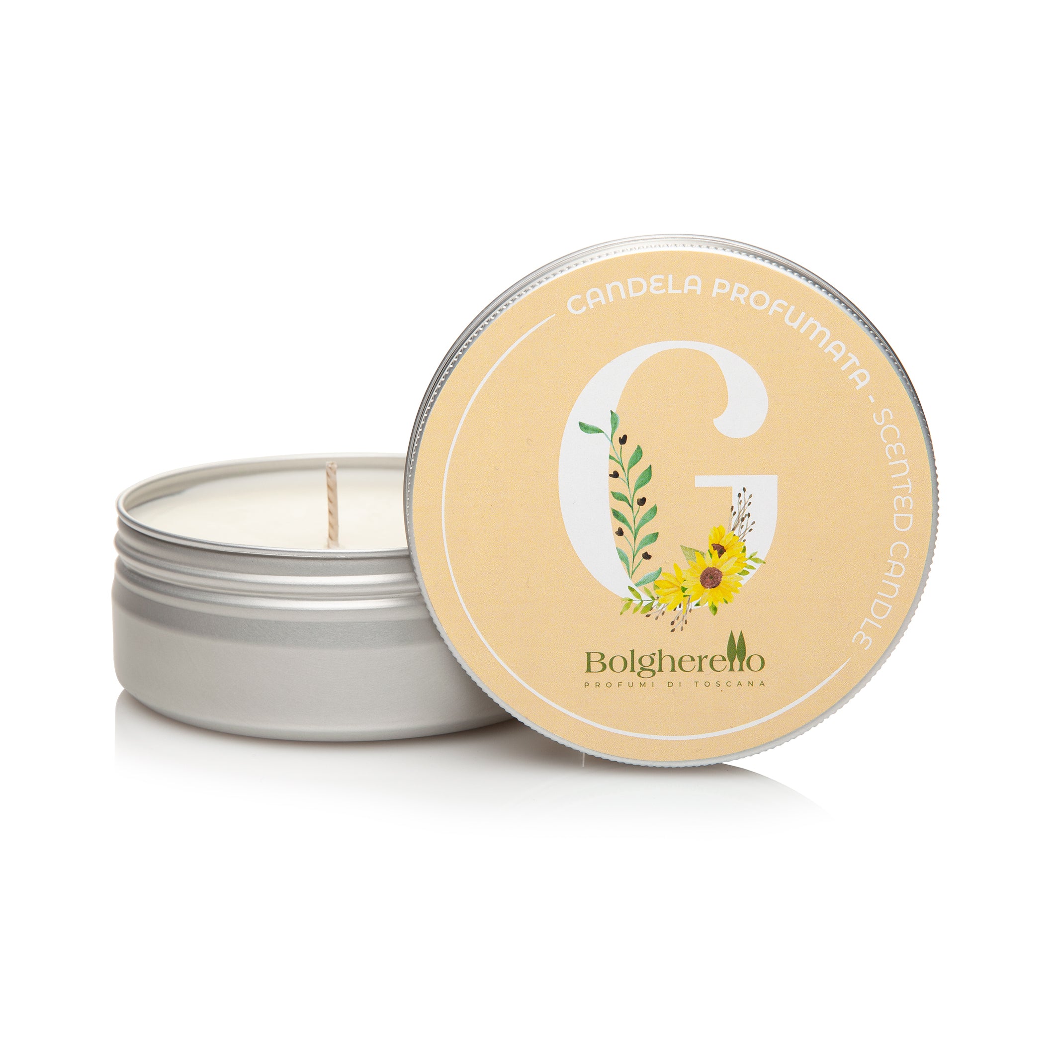 Scented candle - Letter G