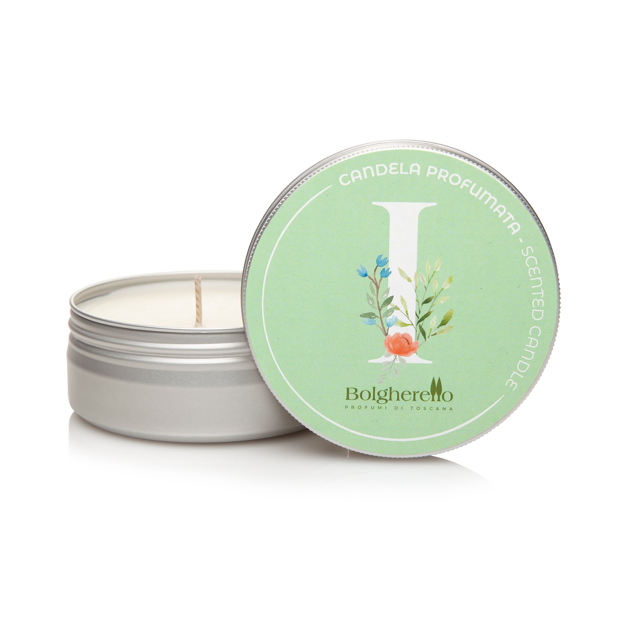 Scented candle - Letter I