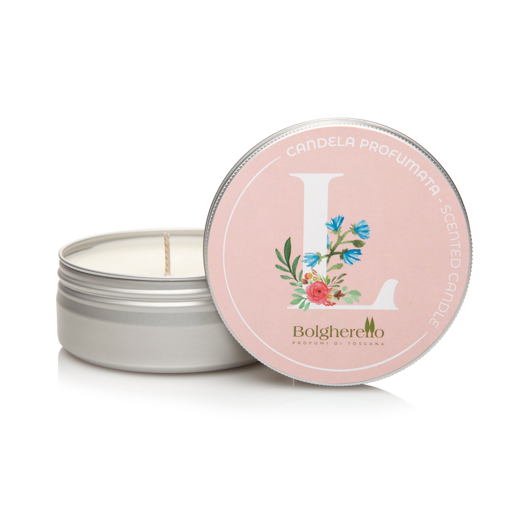 Scented candle - Letter L