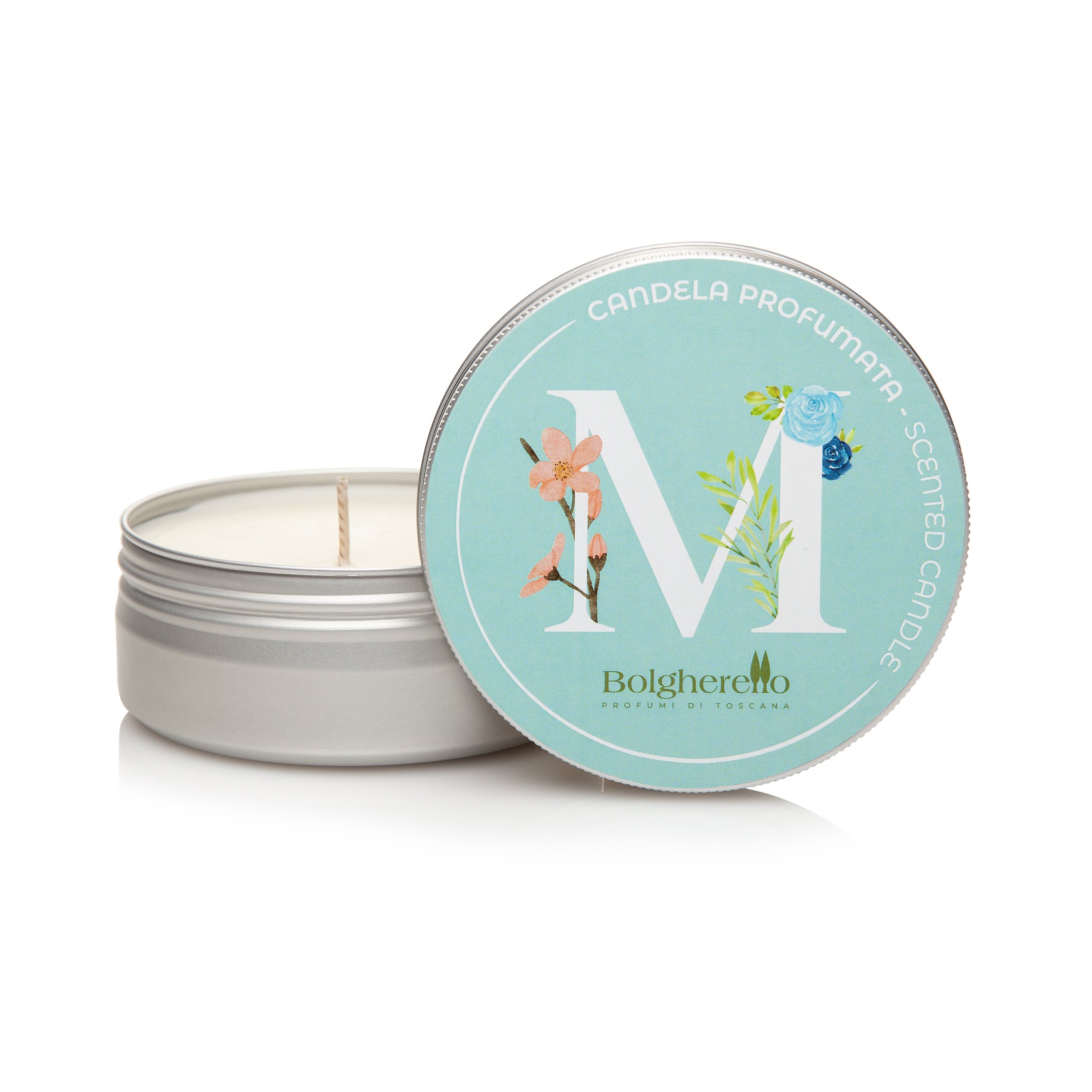 Scented candle - Letter M