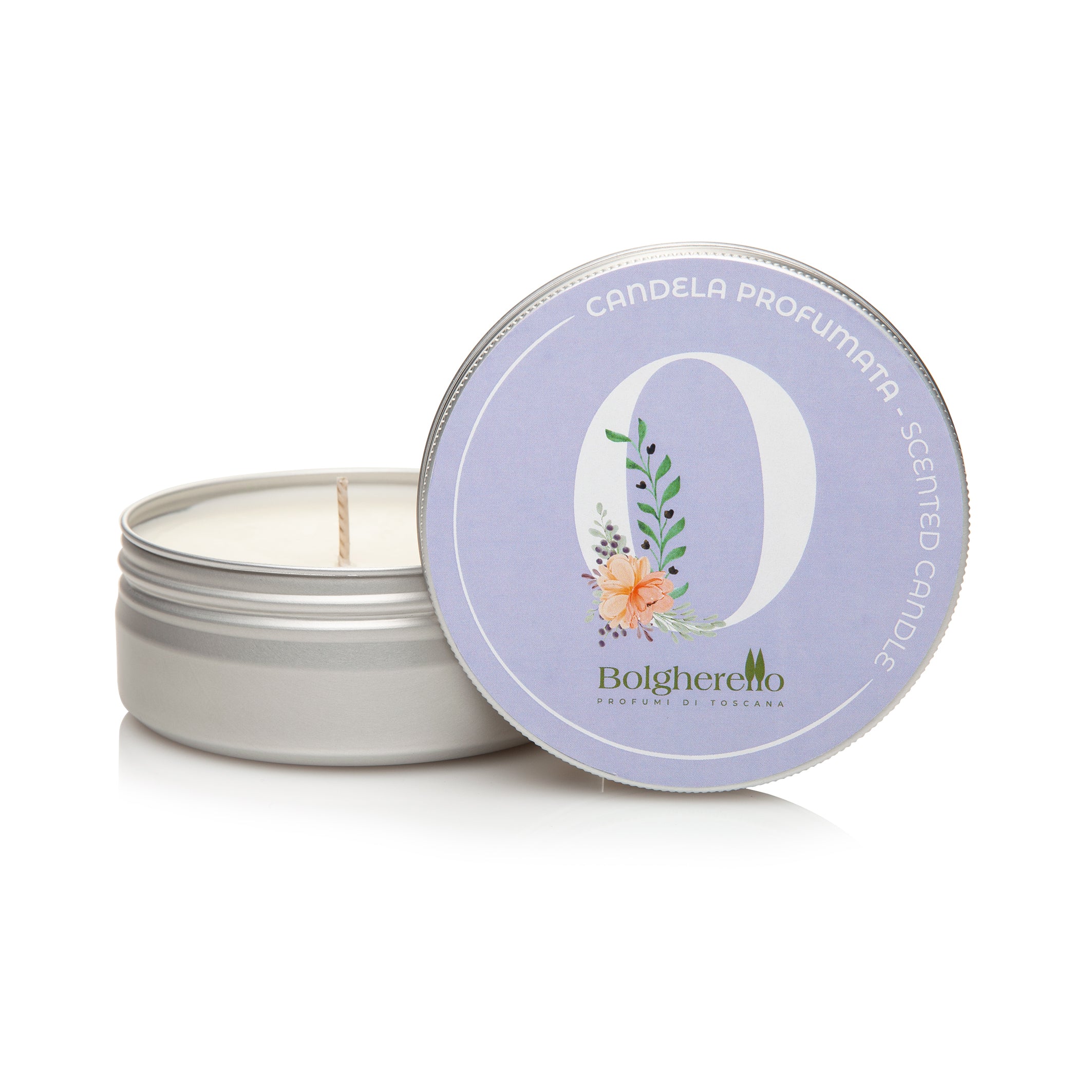 Scented candle - Letter O