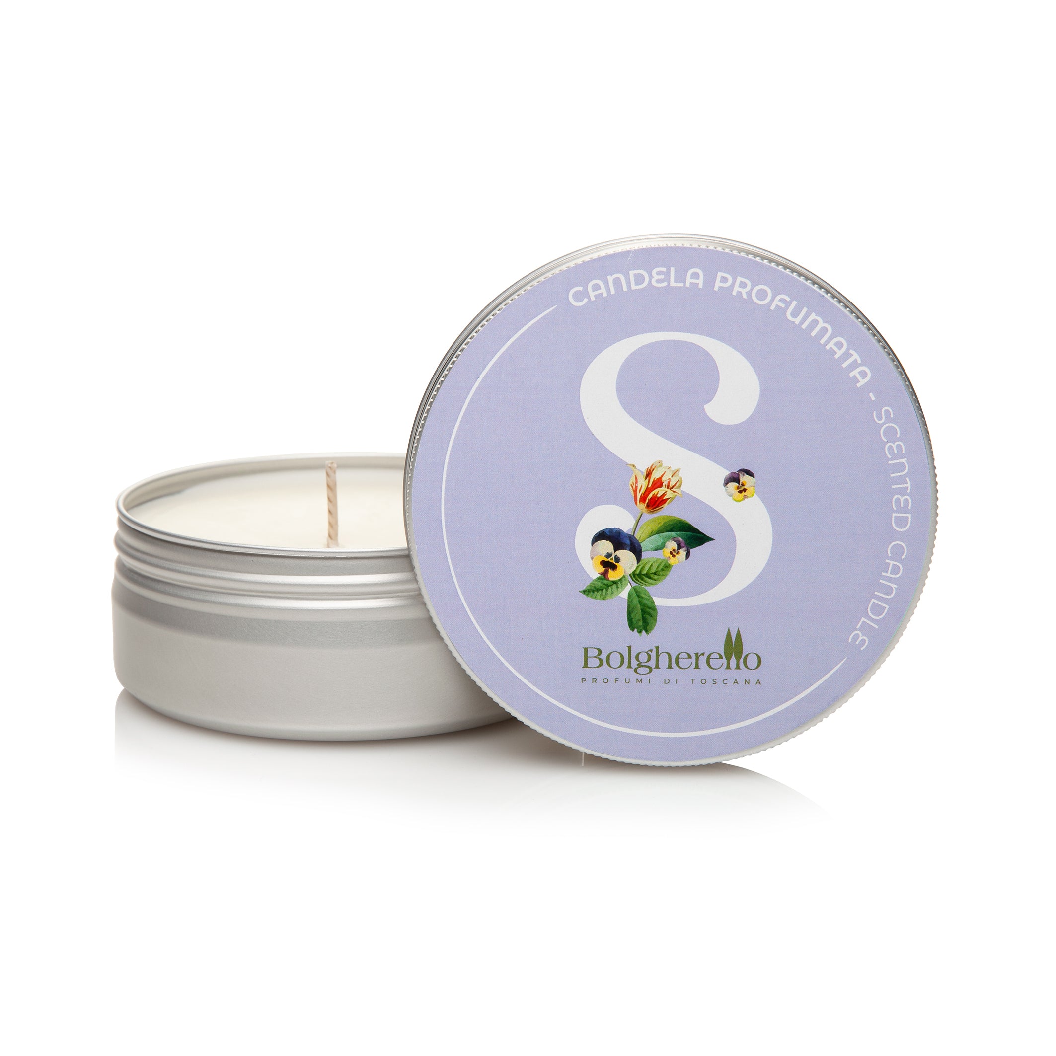 Scented candle - Letter S