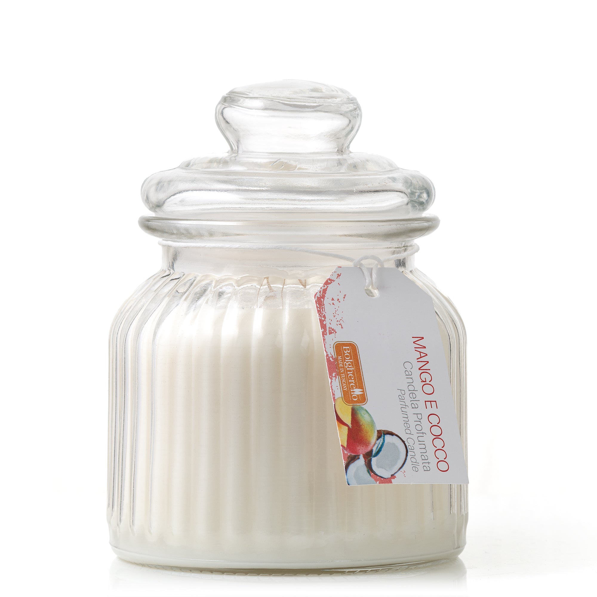 Mango and Coconut Scented Candle