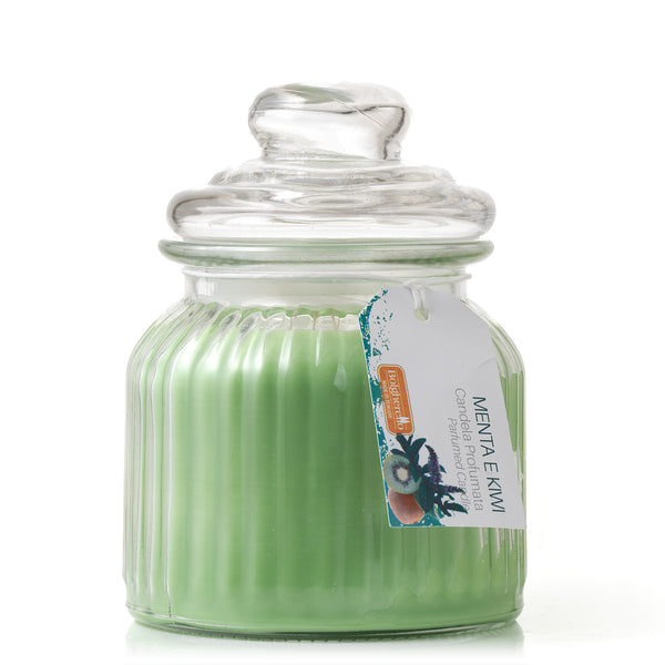 Mint and Kiwi Scented Candle