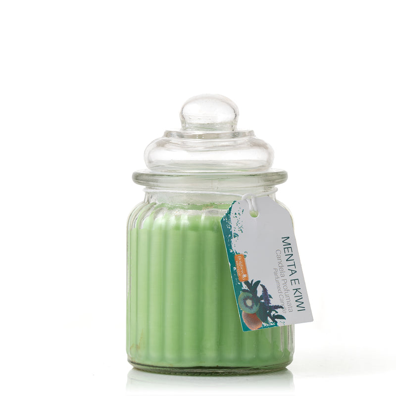 Mint and Kiwi Scented Candle