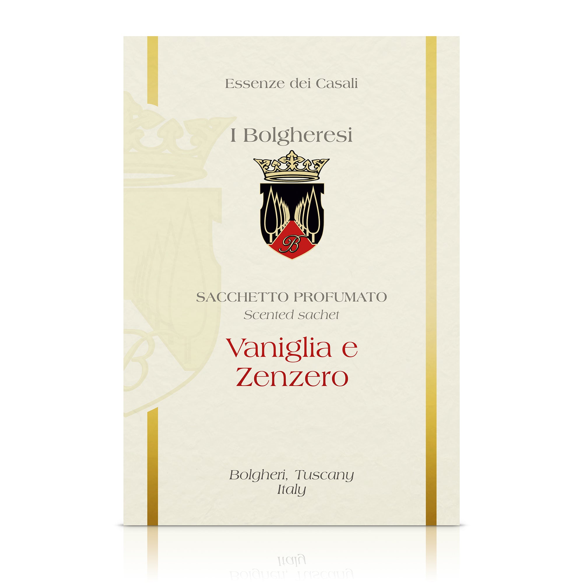 Vanilla and Ginger scented sachet