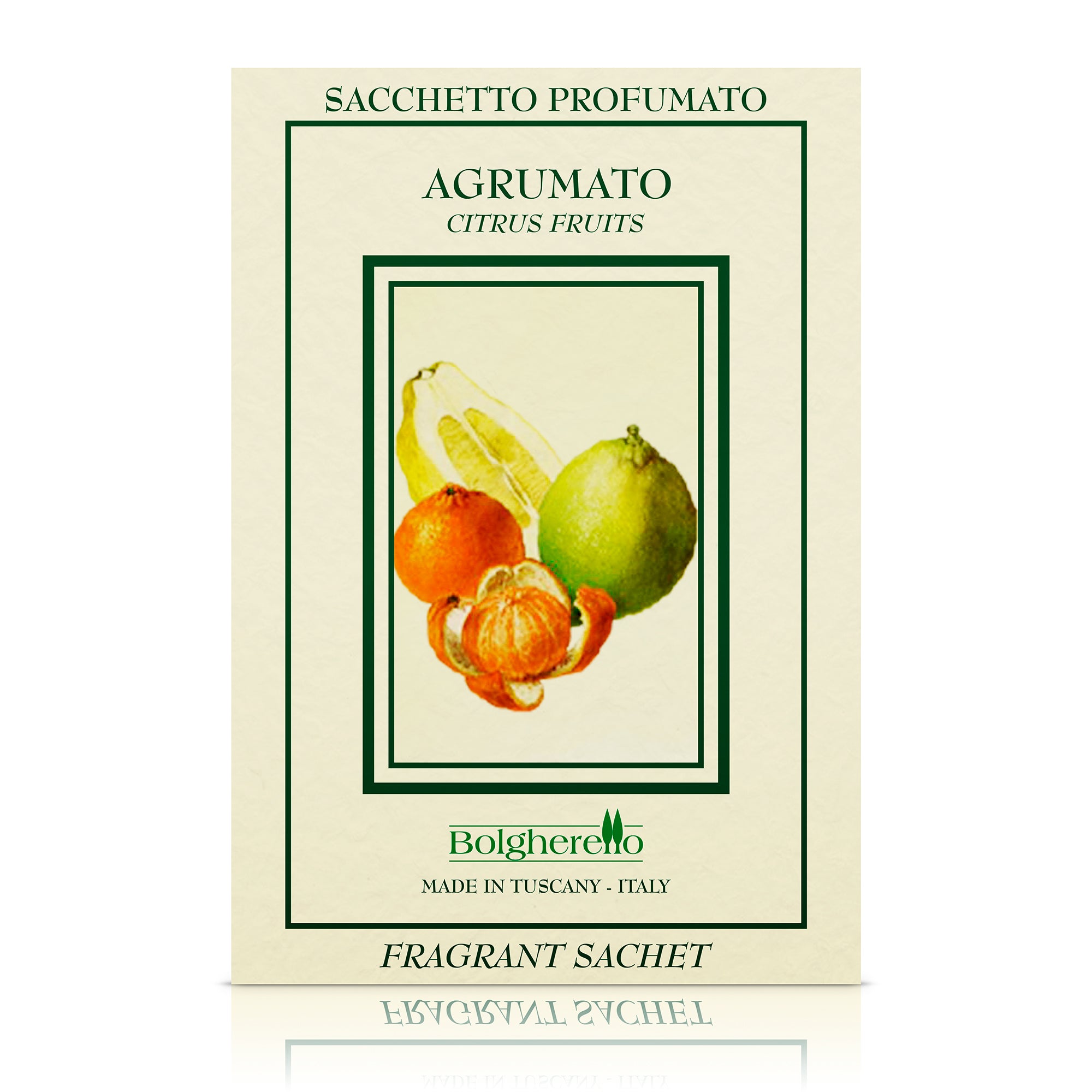 Citrus scented sachet