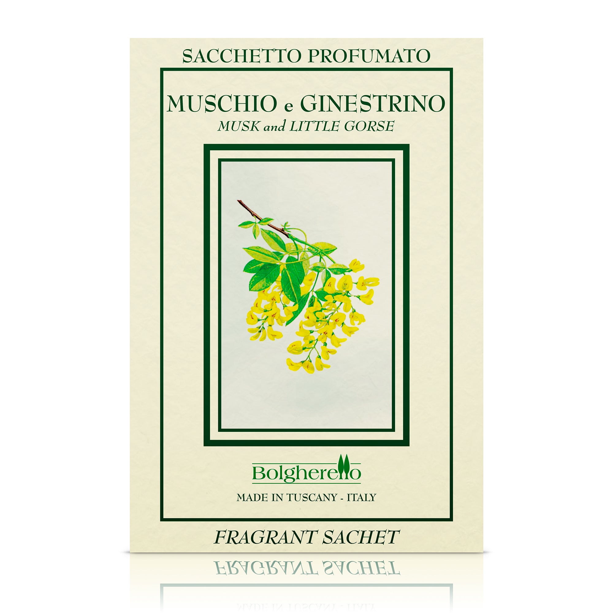 Musk and little gorse scented sachet 