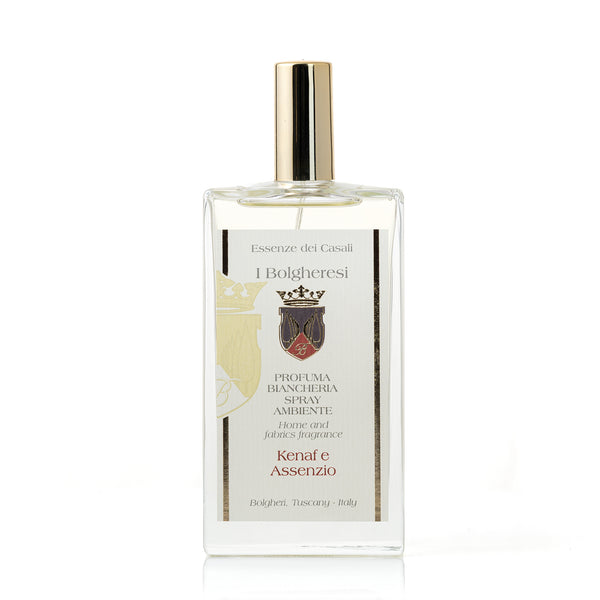 Kenaf and absinthe home and fabrics fragrance