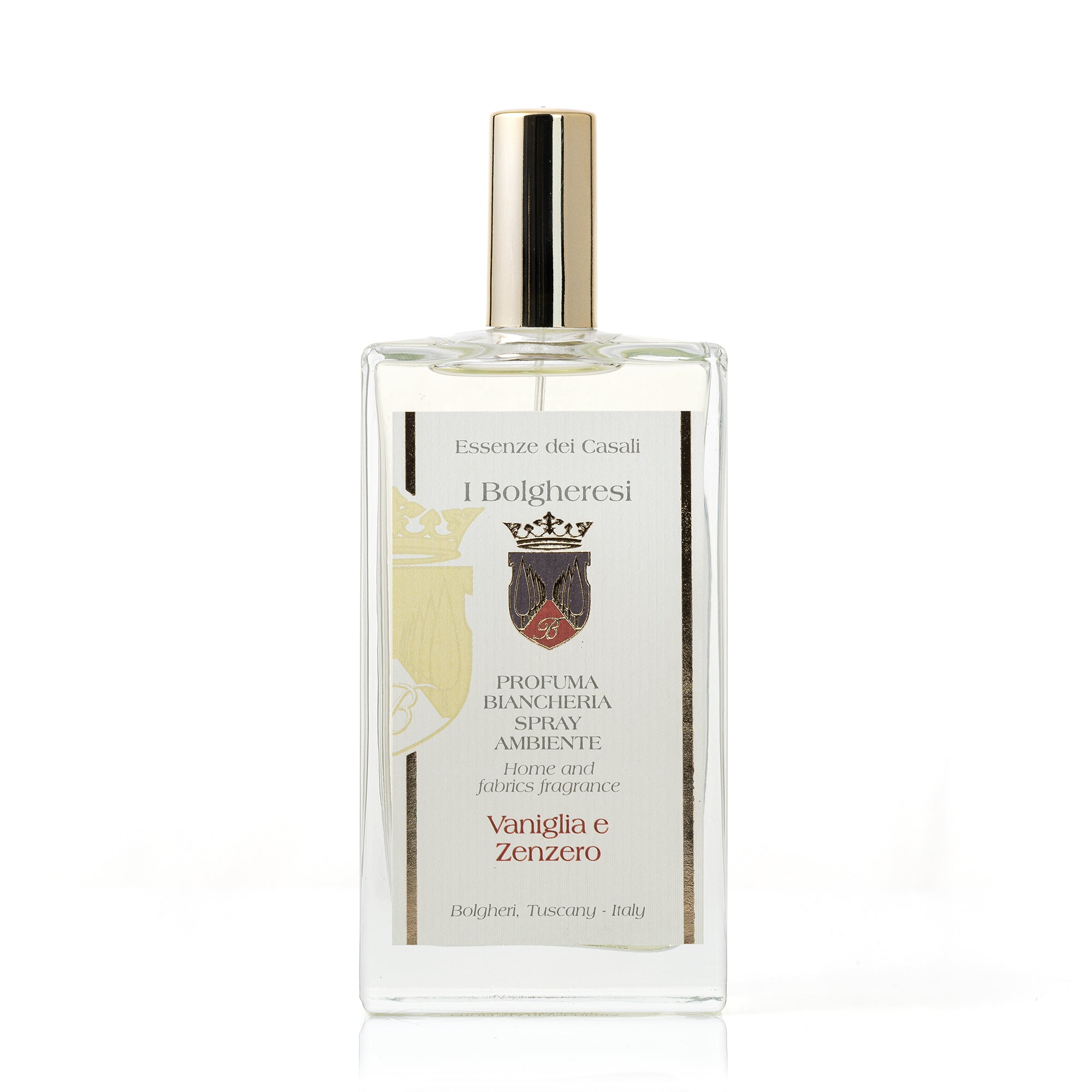 Vanilla and ginger home and fabrics fragrance
