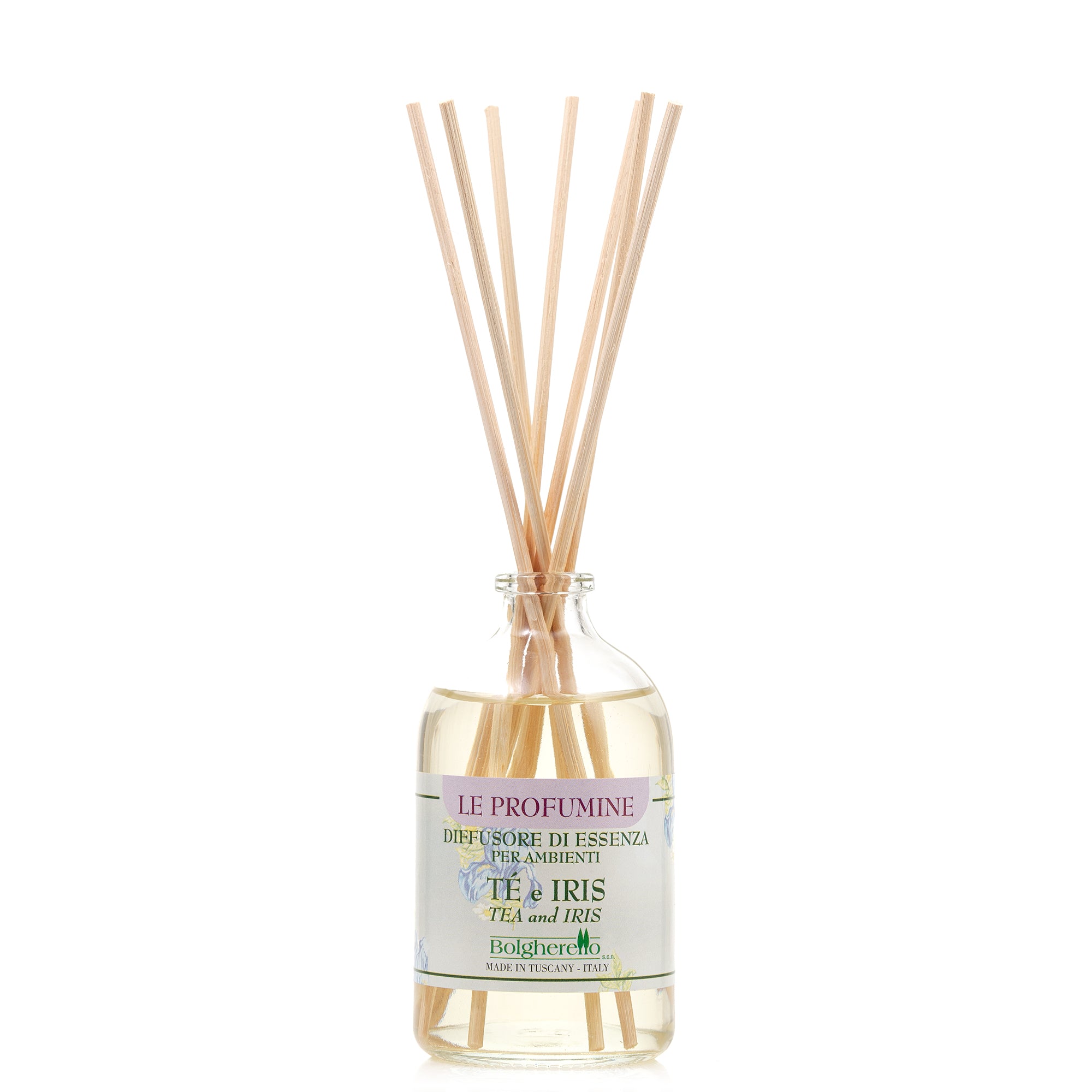 Tea and iris home fragrance