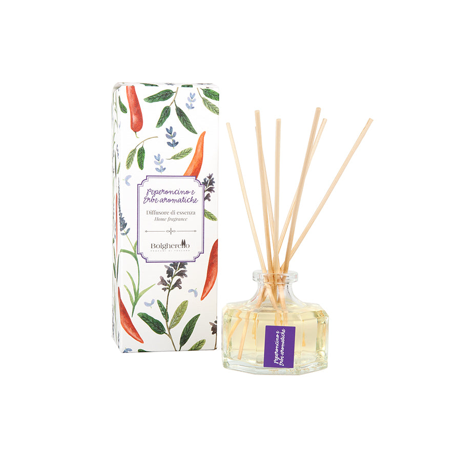 Diffusore di essenza peperoncino e erbe aromatiche
