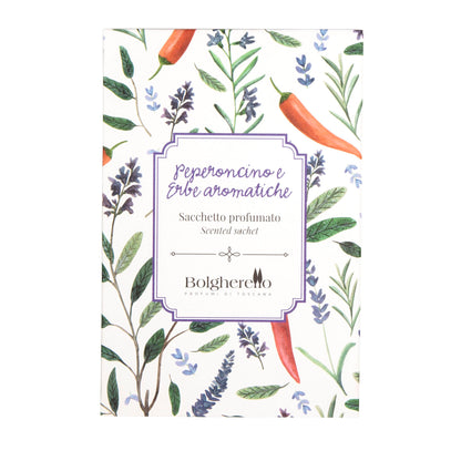 Sacchetto Profumato peperoncino e erbe aromatiche