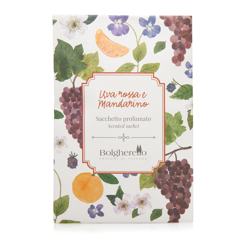 Red grapes and tangerine scented sachet