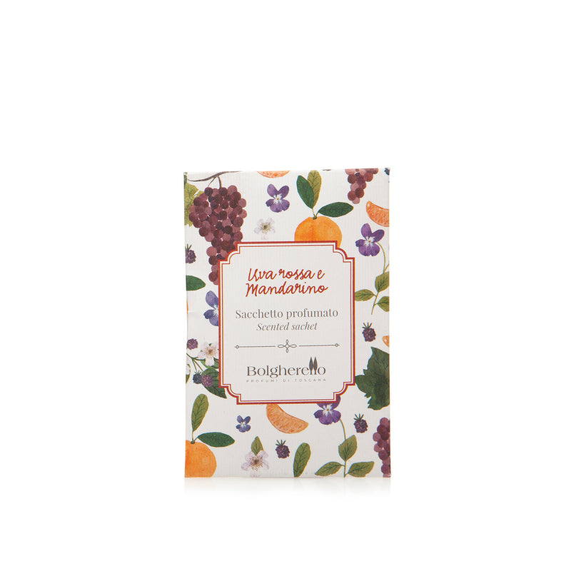 Red grapes and tangerine scented sachet