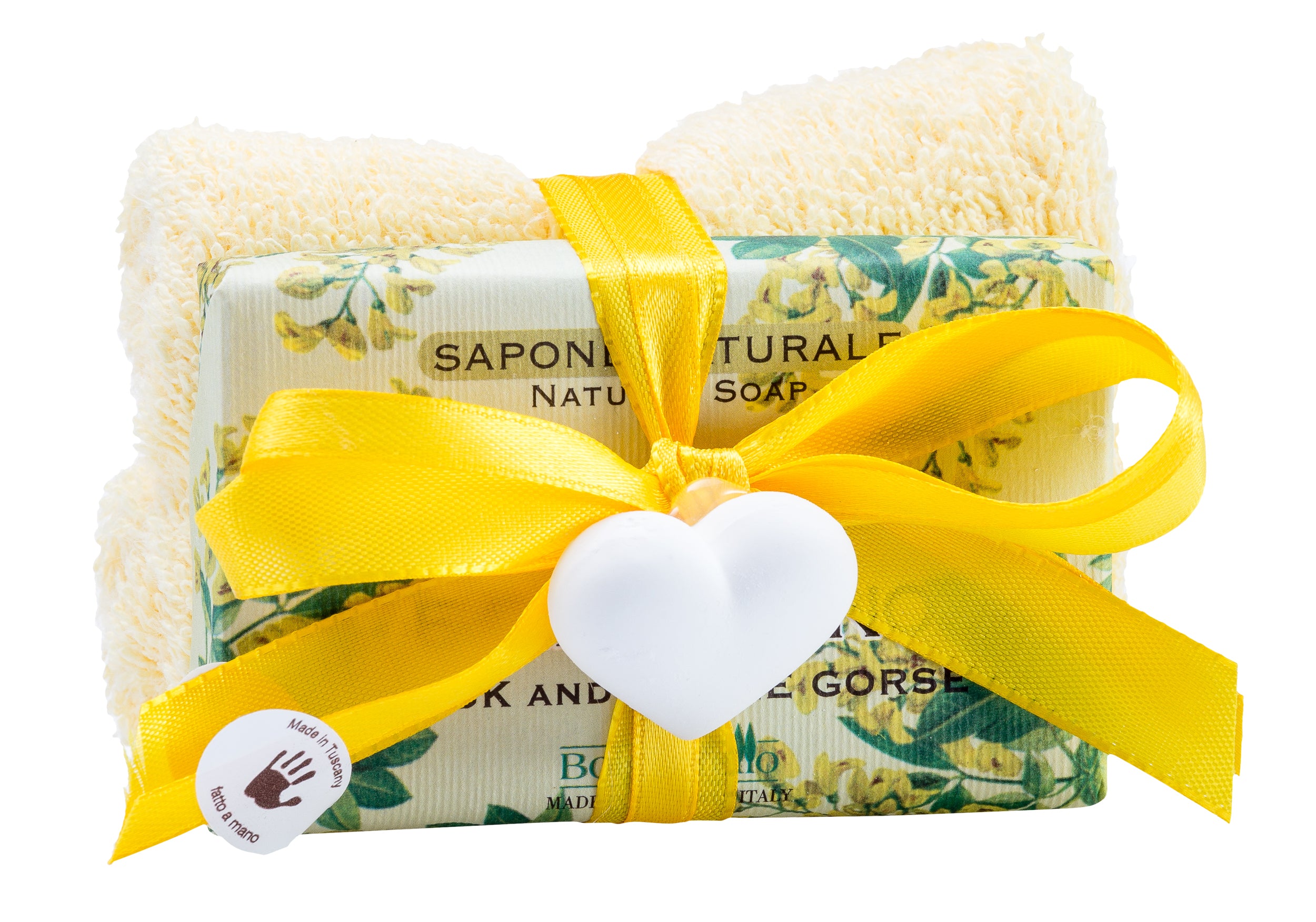 Lavette con sapone Muschio e Ginestrino