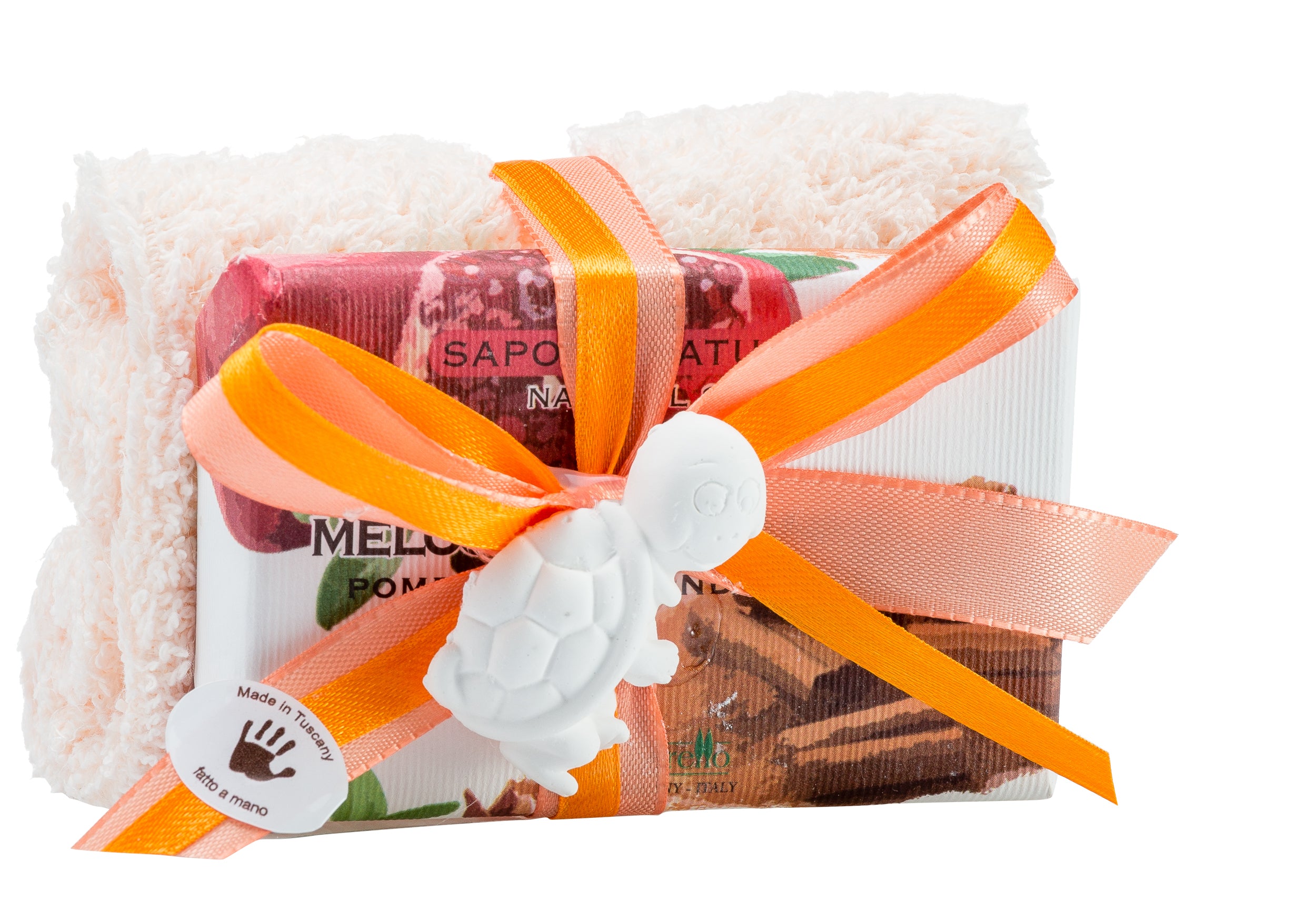 Lavette con sapone Melograno e Cannella